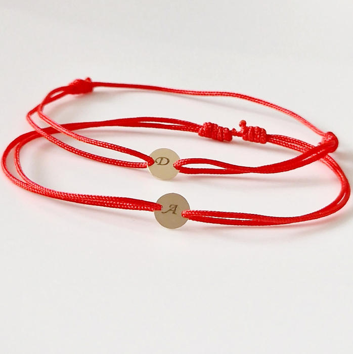 Bratara  snur si banut 5 mm, aur 14 k [2]