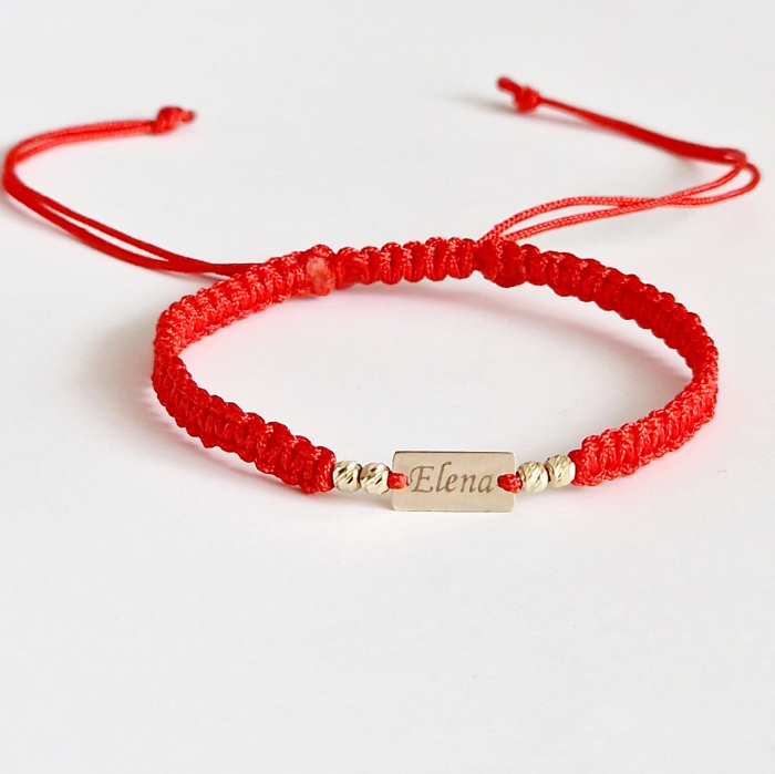 Bratara bebelusi/copii personalizata  ,aur 14k [2]