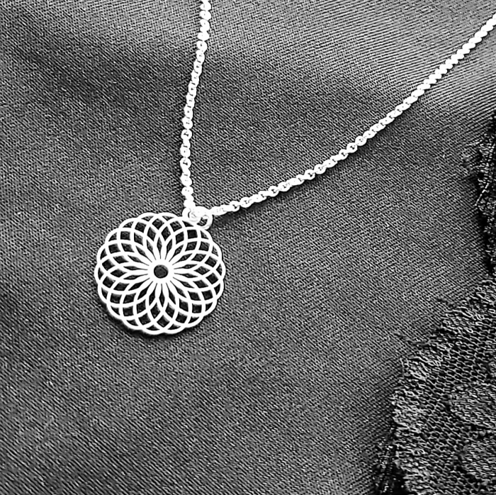 Lant argint ,mandala [3]