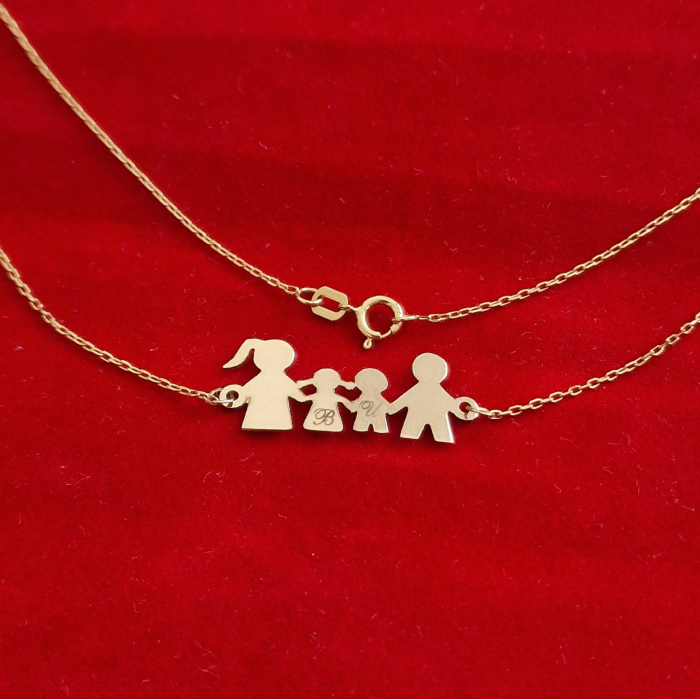 Lantisor  aur familie 4 membri [2]