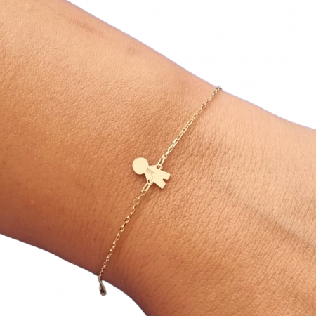 Bratara  copil aur 14 k [3]