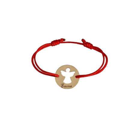 Brățări aur 14k - Bratara bebe aur14k,banut ingeras