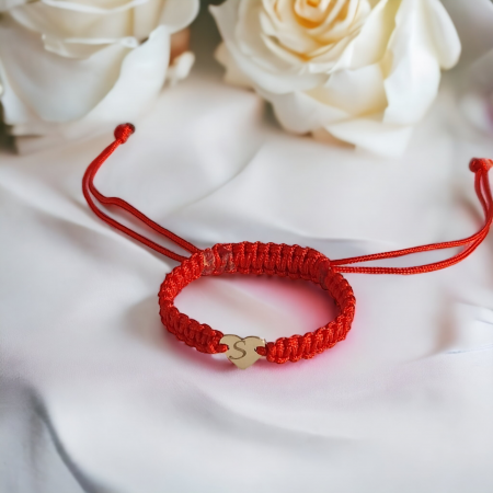 Brățări aur 14k - Bratara inima aur 14k