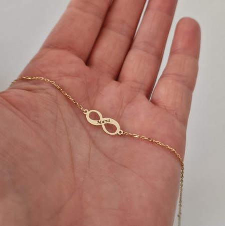 Bratara  lant aur si infinit 18mm ,personalizata [12]