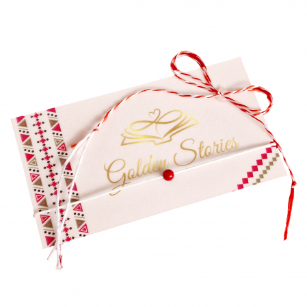 Bratari martisor aur 14k - Brățară Mărțișor bilă semiprețioasa rosie