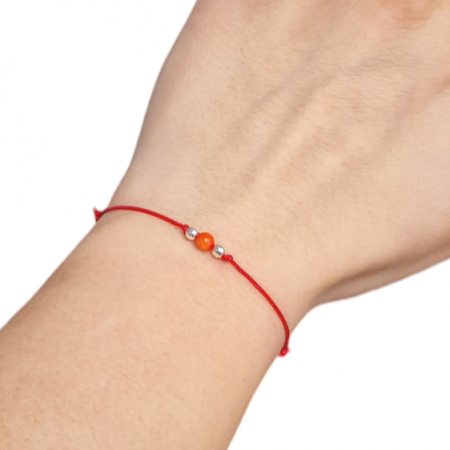 Mărțișor bile argint și  semipretioasa [1]