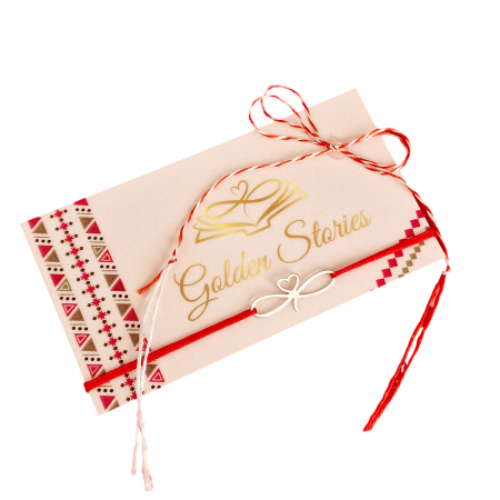 BRATARI MARTISOR - Martisor inima si infinit, argint