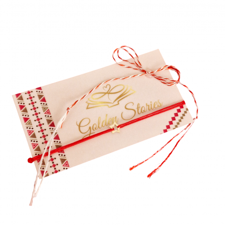 BRATARI MARTISOR - Martisor stea aur 14 k