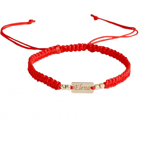 OFERA UN CADOU - Bratara bebelusi/copii personalizata  ,aur 14k