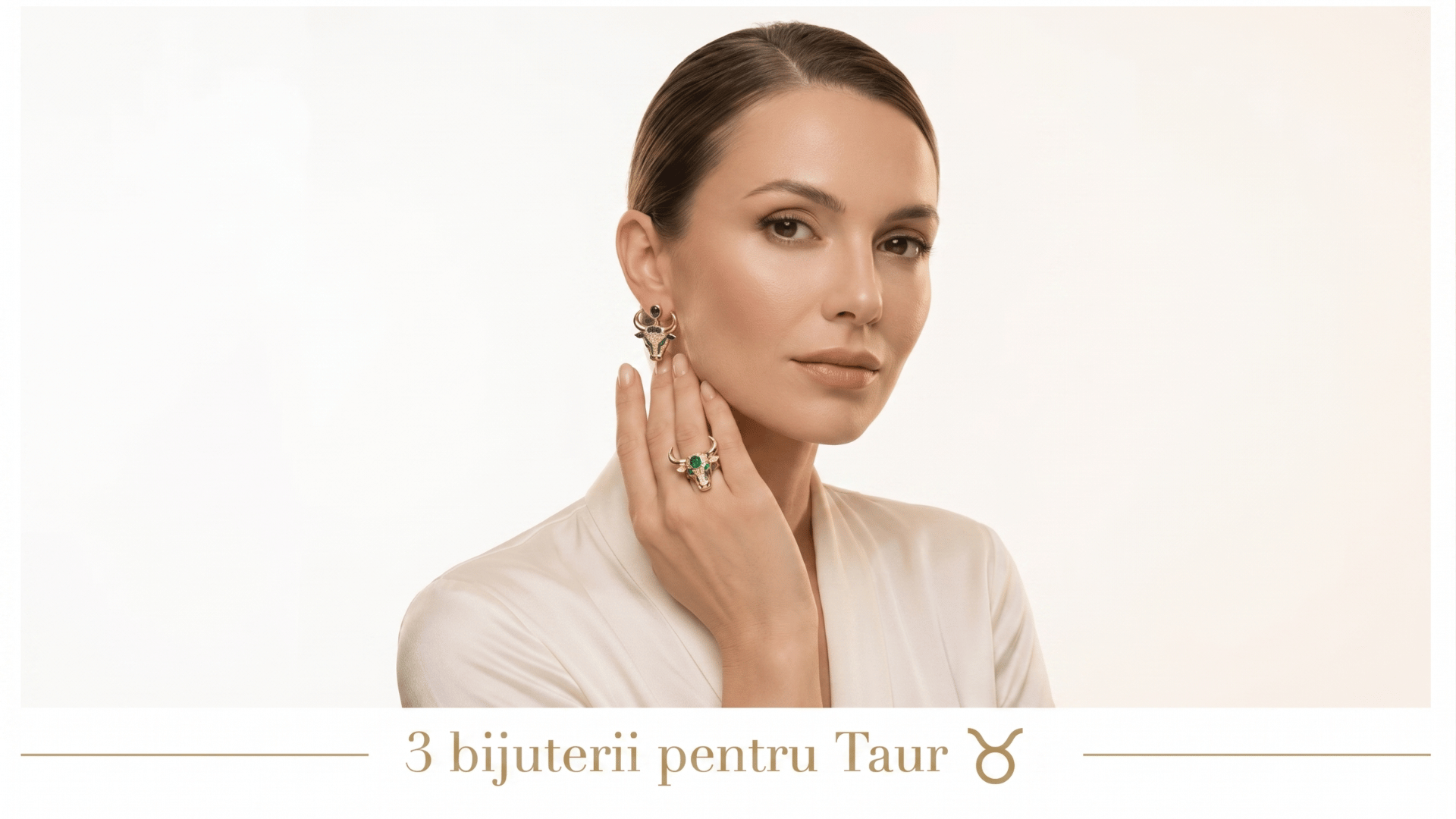3 bijuterii din aur 14K perfecte pentru zodia Taur