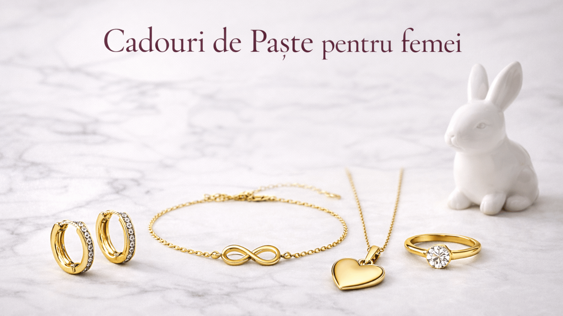 Cadouri de Paște pentru femei – idei elegante de bijuterii din aur