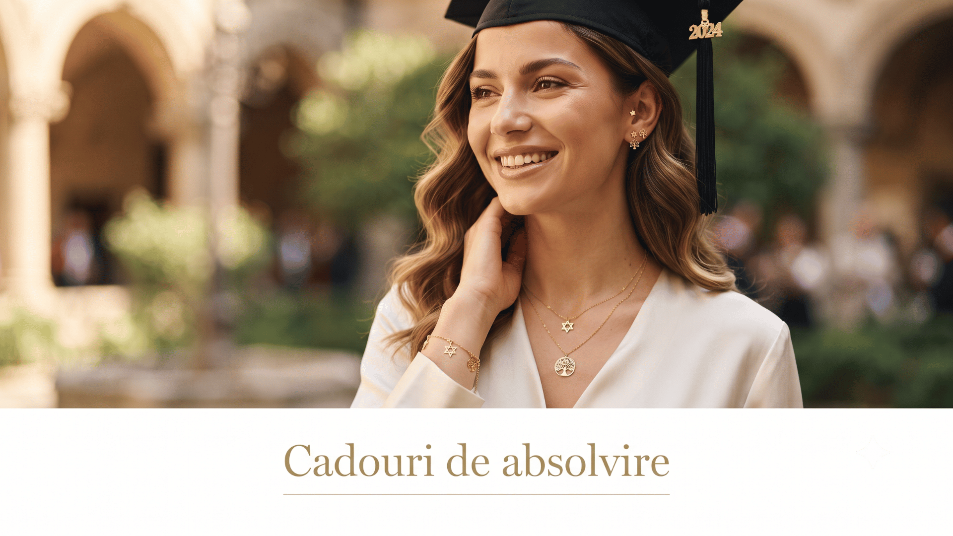 Cadouri de absolvire - bijuterii din aur 14K pentru un nou început