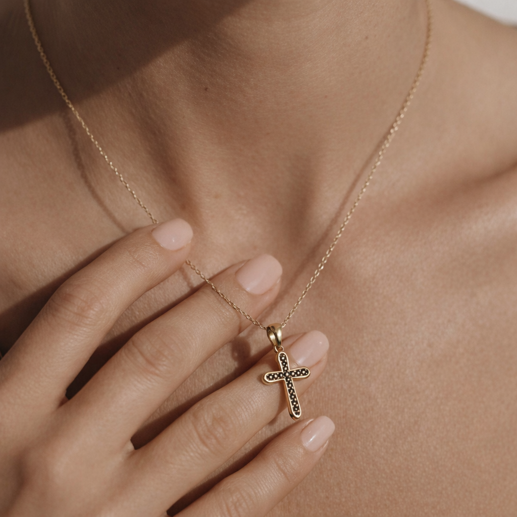 cruciulite din aur de 14k cadouri