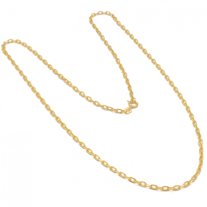 Lant cu Zale Ovale Aur 14k [2]