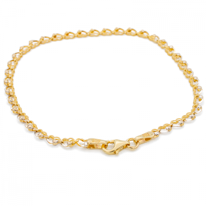 Bratara cu Inimi Aur 14k [2]