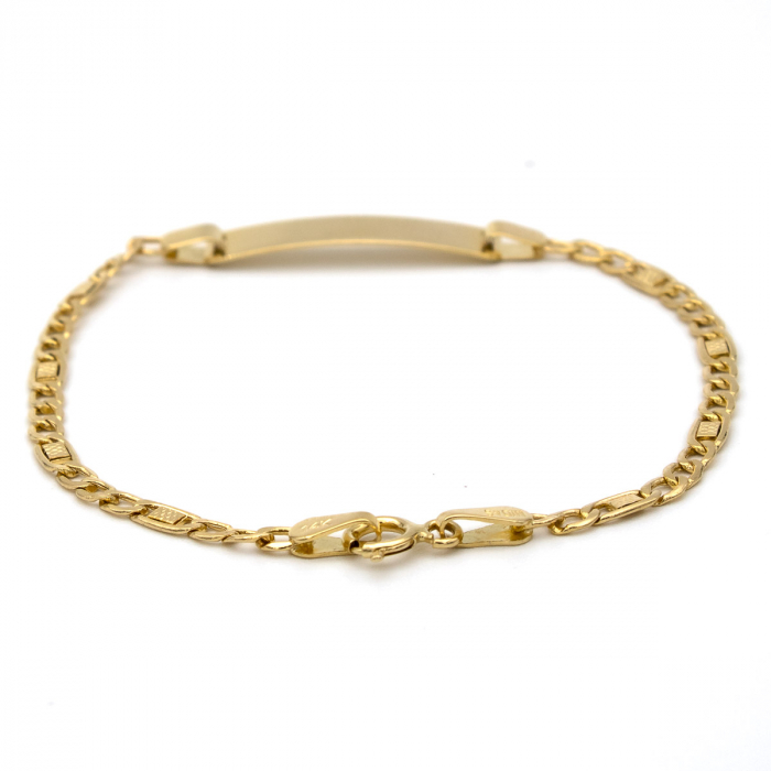 Brățară Copii Star Glow Aur 14K – Cu Plăcuță pentru Gravare [4]
