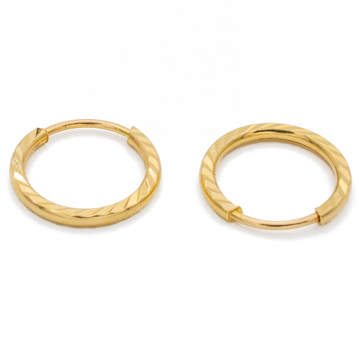 Cercei Cerc Mic Aur 14k [2]