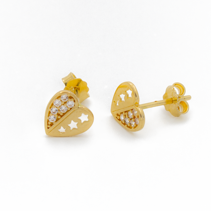 Cercei Inima Aur 14k [2]