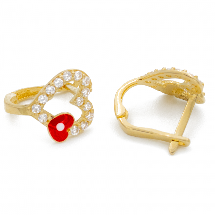 Cercei Inima Aur 14k [2]