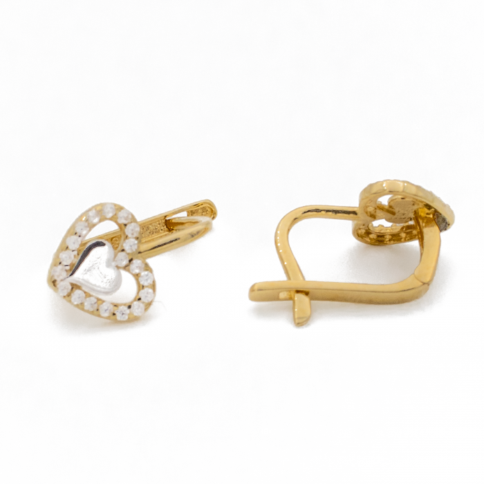 Cercei Inimi Aur 14k [3]