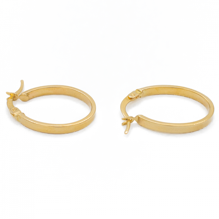 Cercei Ovali Aur 14k [2]