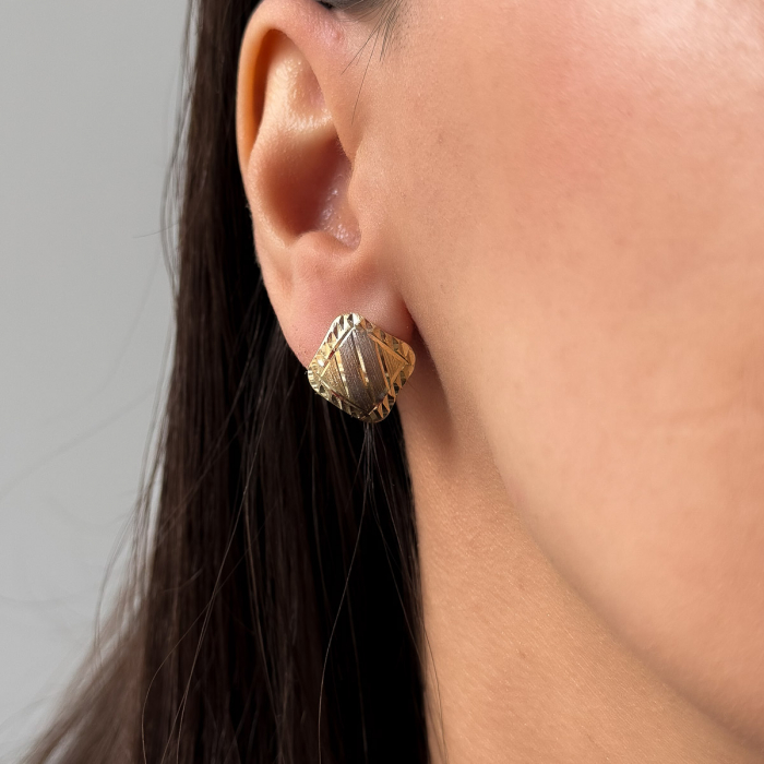 Cercei Romb Aur 14k [2]