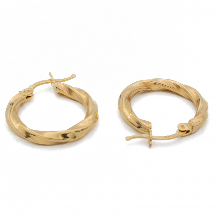 Cercei Rotunzi Aur 14k [3]