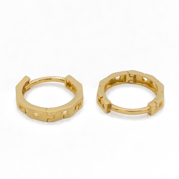 Cercei Rotunzi Mici Aur 14k [2]