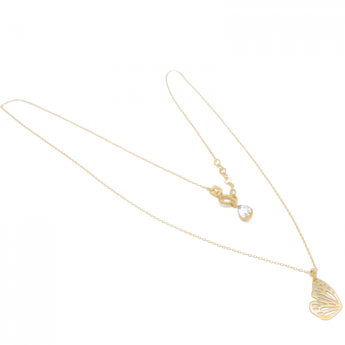 Colier Aripa Fluture Aur 14k [2]