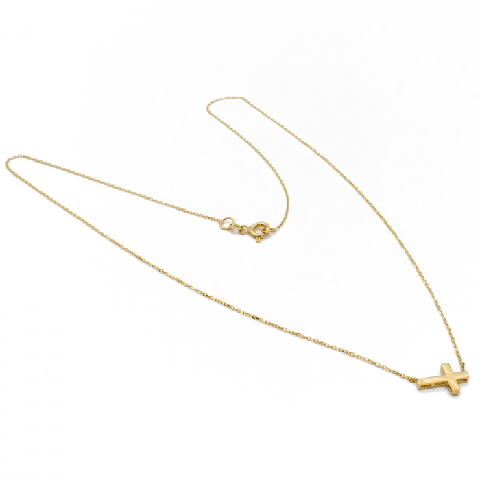 Colier Cruce Aur 14k [2]