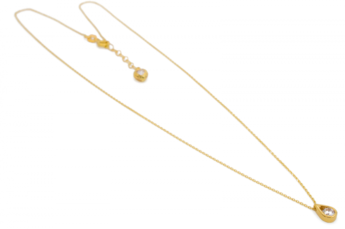 Colier cu Lacrima Aur 14k [2]