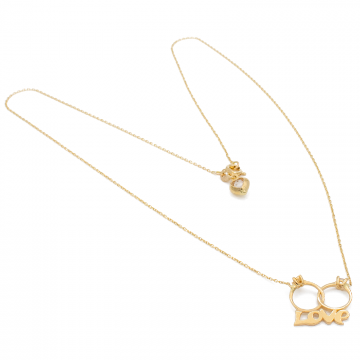 Colier Inele de Logodna Aur 14k [2]