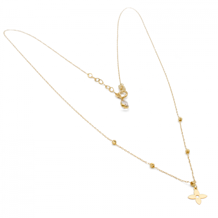 Colier Stea si Bile Aur 14k [2]