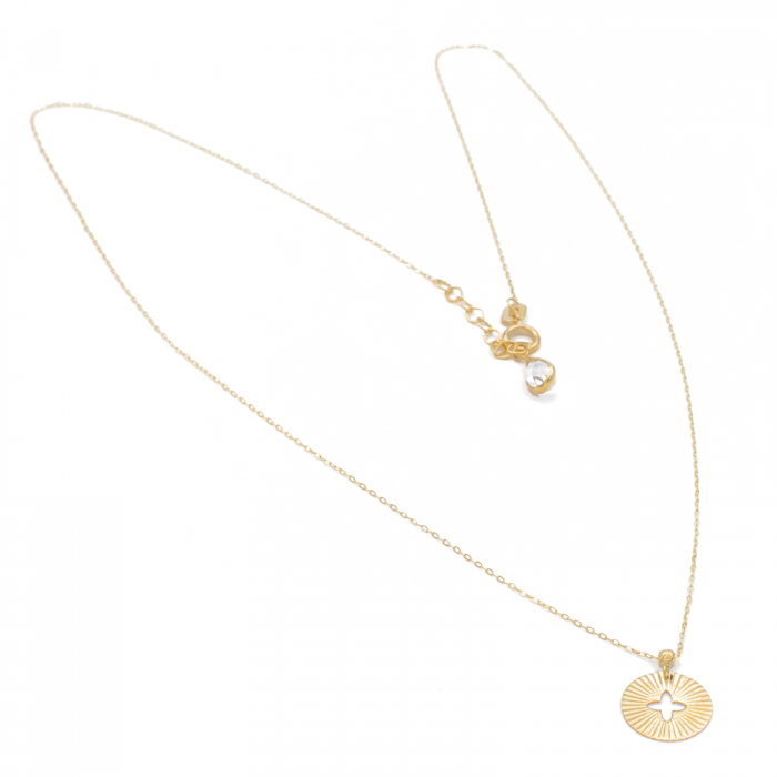 Colier Trifoi in Banut Aur 14k [2]