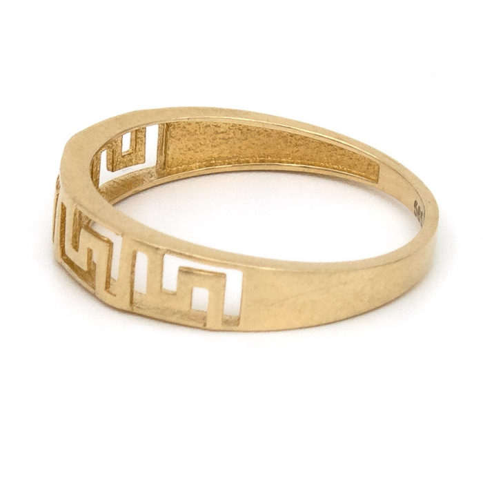 Inel Meandru din aur galben 14K – GOLD PIC​ [5]