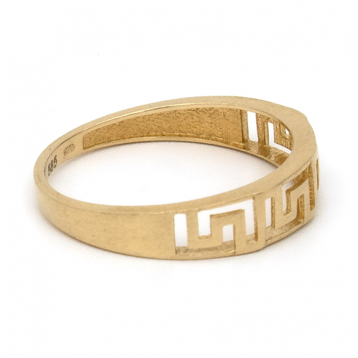 Inel Meandru din aur galben 14K – GOLD PIC​ [6]