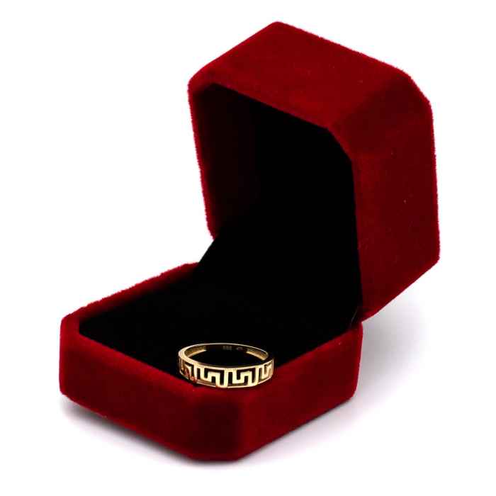 Inel Meandru din aur galben 14K – GOLD PIC​ [3]