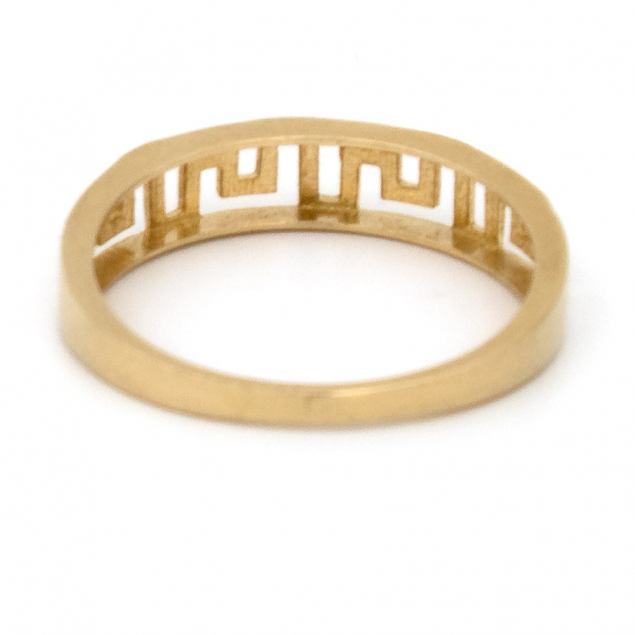 Inel Meandru din aur galben 14K – GOLD PIC​ [7]
