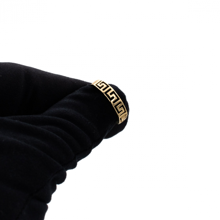 Inel Meandru din aur galben 14K – GOLD PIC​ [8]