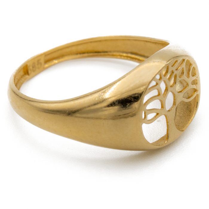Inel Copacul Vietii Aur 14k [3]