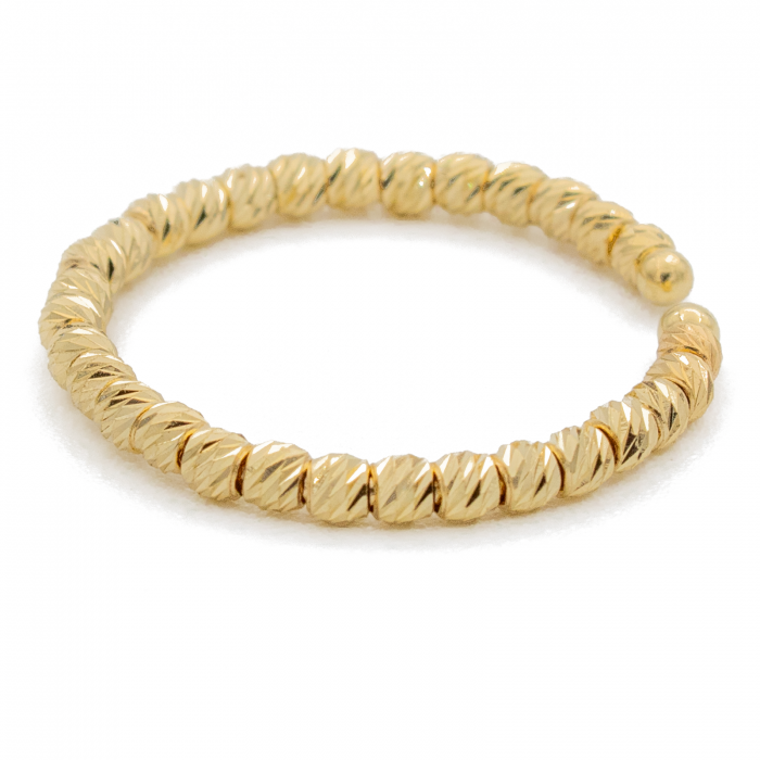 Inel cu Bile Aur 14k [2]