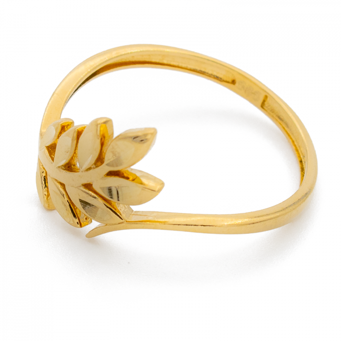 Inel cu Frunzulita Aur 14k [2]