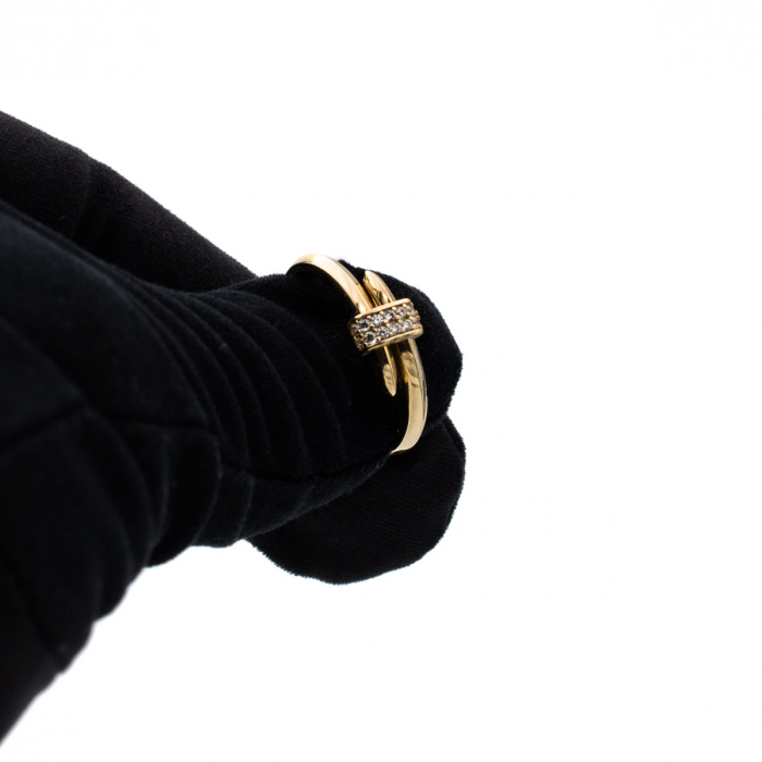 Inel Cui din aur galben 14K – GOLD PIC [8]