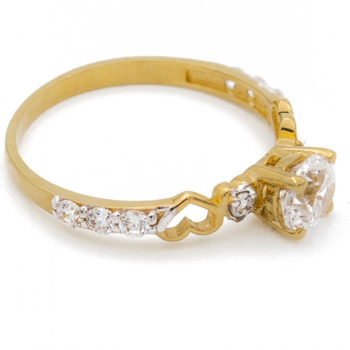 Inel de Logodna Aur 14k [3]