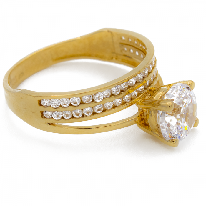 Inel de Logodna Aur 14k [2]