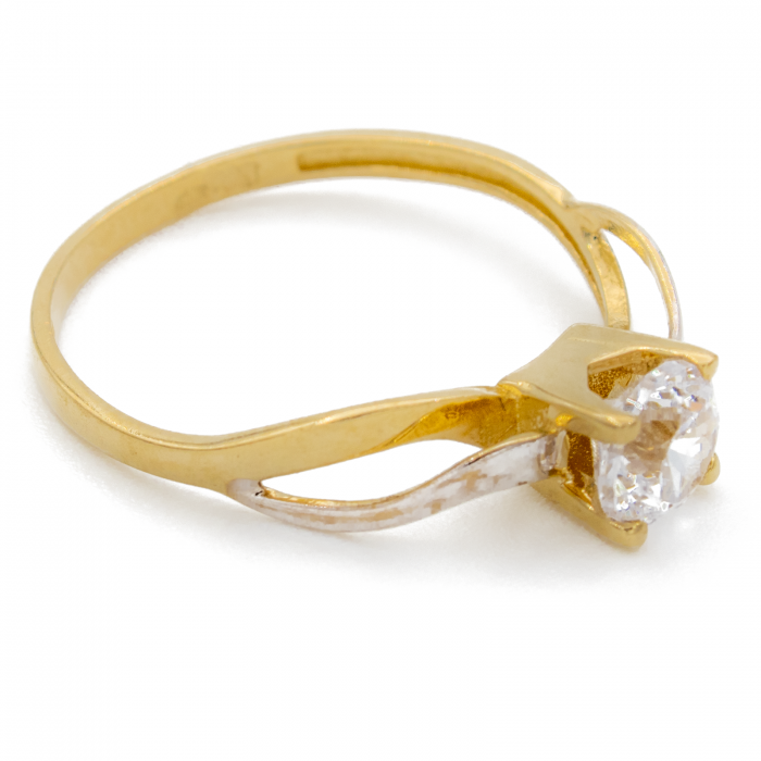 Inel de Logodna Aur 14k [3]