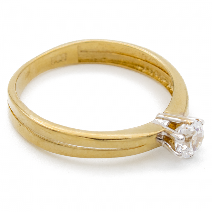 Inel de Logodna Aur 14k [3]