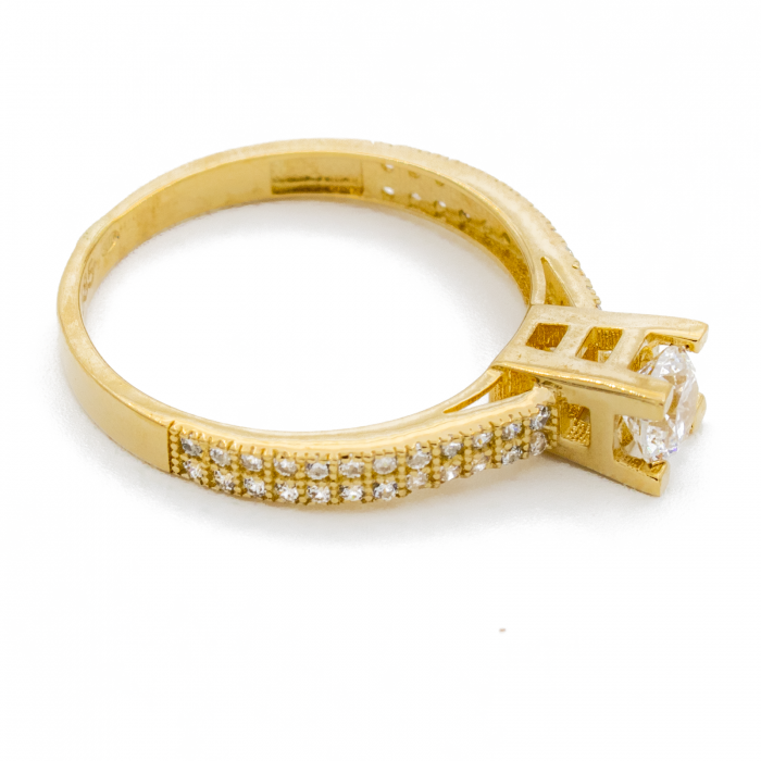 Inel de Logodna Aur 14k [3]