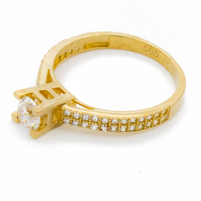Inel de Logodna Aur 14k [2]