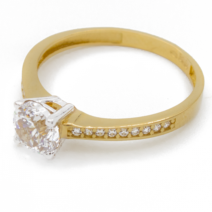 Inel de Logodna Aur 14k [2]